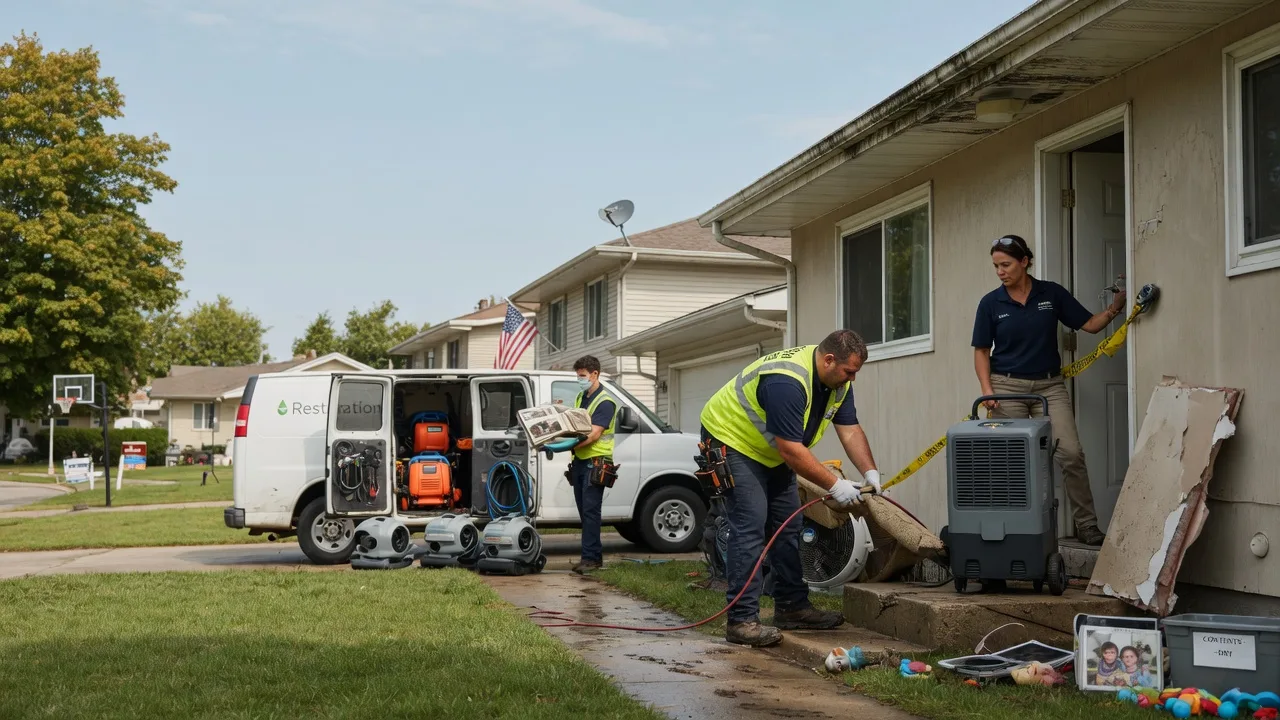 Water Damage Restoration in Coulterville, IL near me